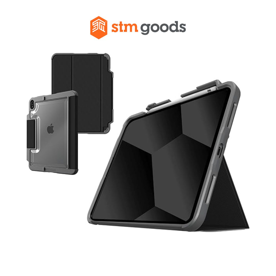 STM Dux Plus Protective Case for iPad 10.9" 10th Gen / iPad 11" A16 2025 - Black