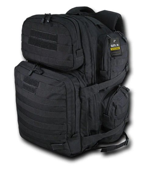 Rapdom Tactical Rapid 96, 4 Day Tactical Pack T302-BLK (No Warranty - Clearance Price)