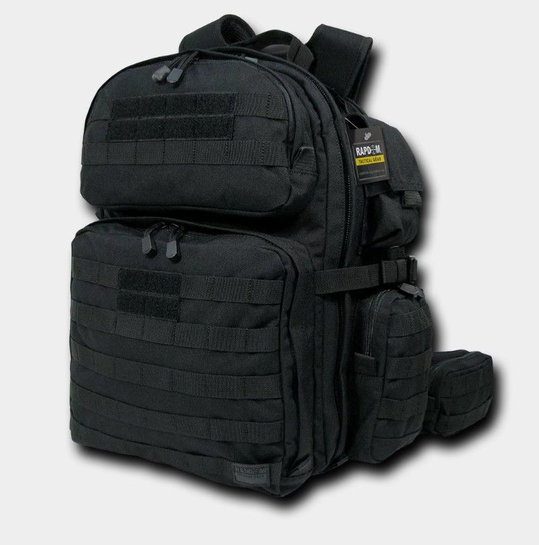 RapDom Tactical Rex (T-Rex) Assault Pack – Rapid Dominance T301 Black (No Warranty Clearance Price)