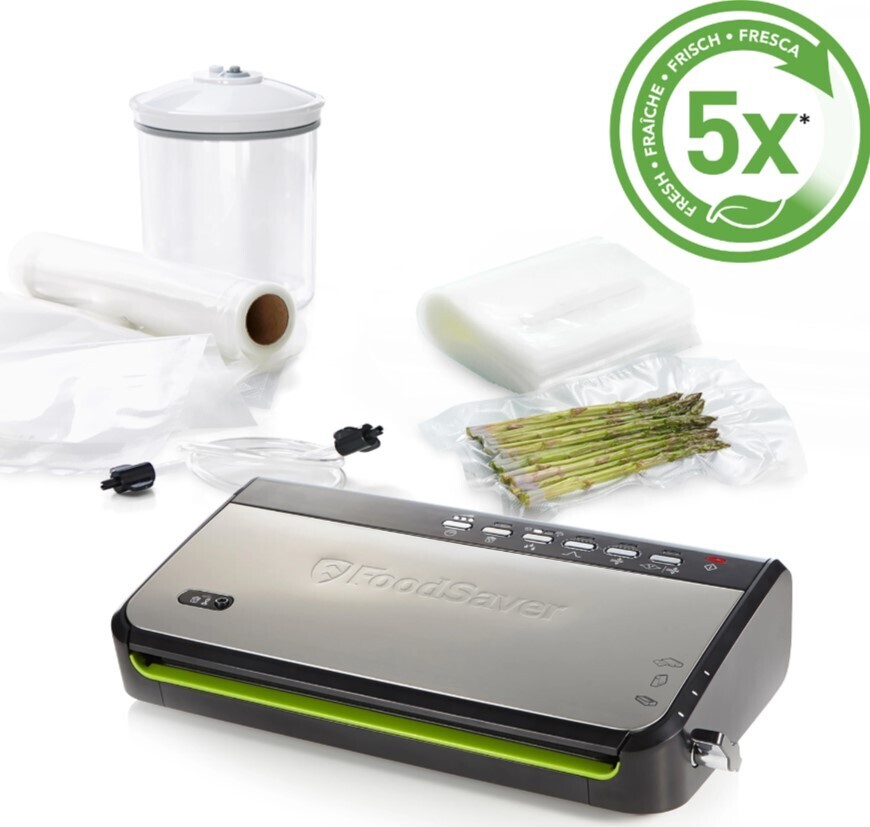 FoodSaver FFS005 Vacuum Sealer with Roll Storage FoodSaver FFS005 Vacuum Sealer with Roll Storage