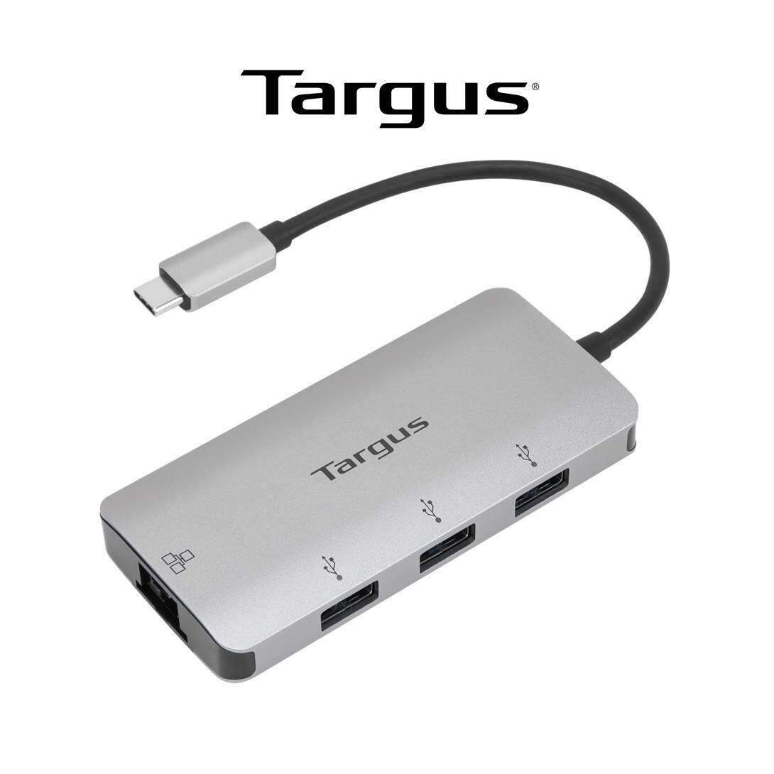 Targus Adapter USB-C Multi-Port Hub With Ethernet Adapter Targus Adapter USB-C Multi-Port Hub With Ethernet Adapter