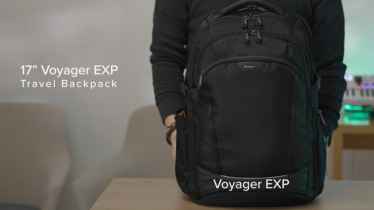 Targus 15-17” Voyager EXP Travel Backpack TBB664GL-70