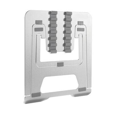 BRATECK PORTABLE 6-LEVEL ADJUSTABLE LAPTOP RISER FOR 11"-15" TABLETS BOOKS LAPTOP STAND HOLDER (AR-12)