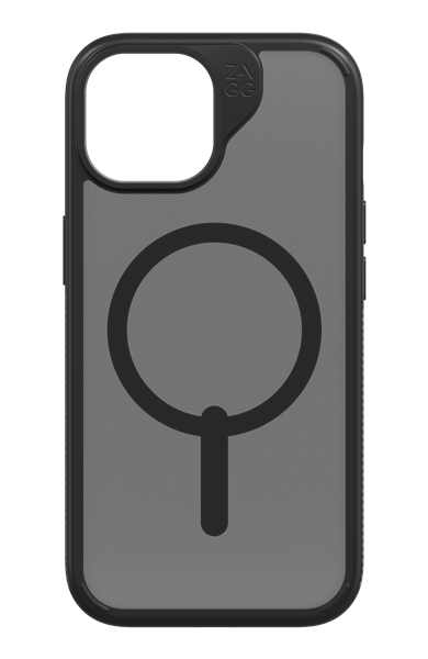 ZAGG Essential Hampton Snap Case For iPhone 15 Series - Smoke