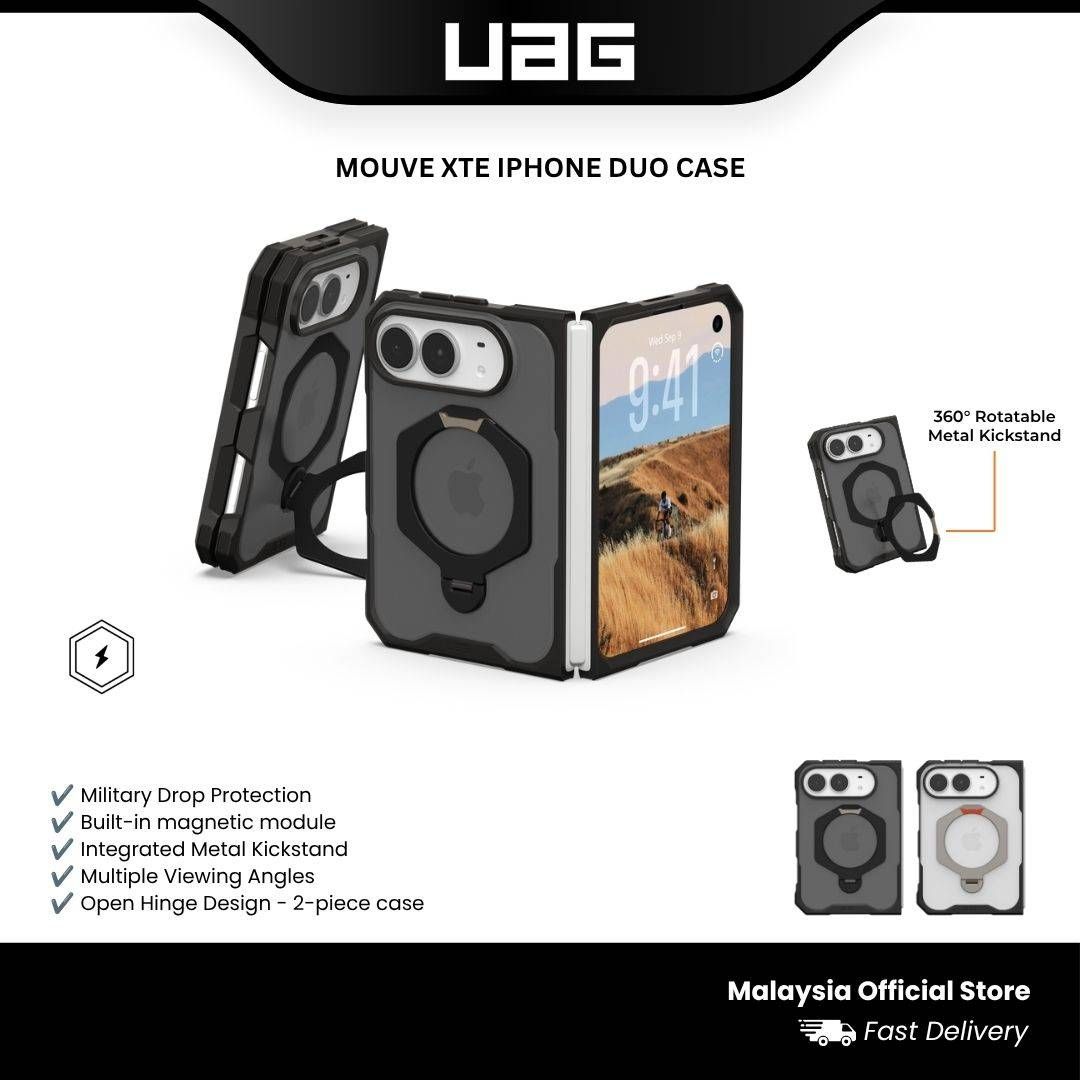 UAG Mouve XTE MagSafe Case with Integrated Kickstand for iPhone Duo