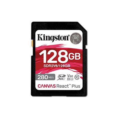 Kingston Canvas React Plus V60 SD Memory Card
