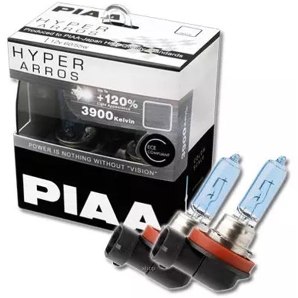 PIAA H9 Hyper Arros 3900K Halogen Bulb - HE-905-(H9) PIAA H9 Hyper Arros 3900K Halogen Bulb - HE-905-(H9)