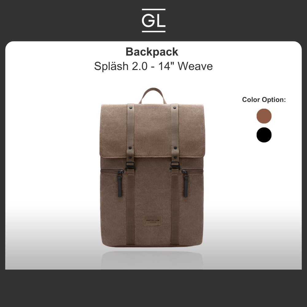 Gaston Luga Backpack Spläsh 2.0 - 14'' - Weave Gaston Luga Backpack Spläsh 2.0 - 14'' - Weave