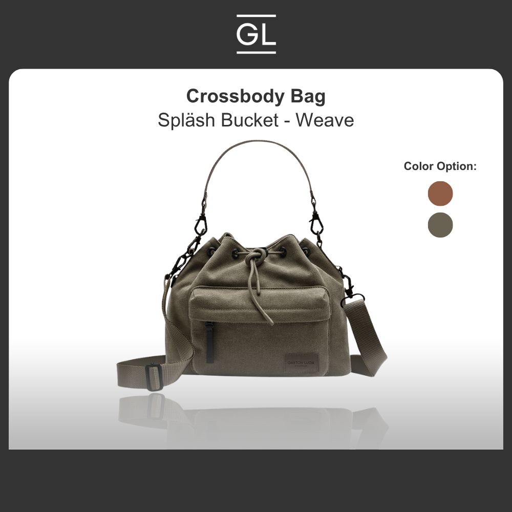 Gaston Luga Spläsh Bucket Crossbody - Weave Gaston Luga Spläsh Bucket Crossbody - Weave