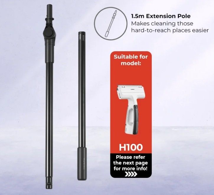 Hizero H100 Handle Extension Pole Bar