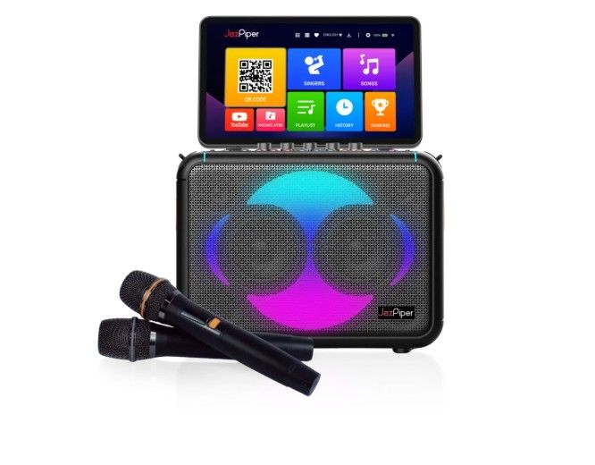 Jazpiper Move Portable Touchscreen Karaoke System