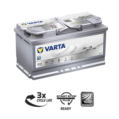 แบตเตอรี่ VARTA รุ่น Silver Dynamic AGM 595901085