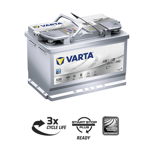 แบตเตอรี่ VARTA รุ่น Silver Dynamic AGM 570 901 076