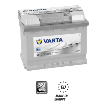 แบตเตอรี่ VARTA รุ่น Silver Dynamic AGM 563400061 แบตเตอรี่ VARTA รุ่น Silver Dynamic AGM 563400061