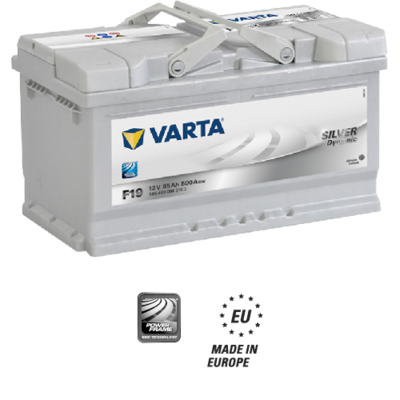 แบตเตอรี่ VARTA รุ่น Silver Dynamic AGM 585 400 080 แบตเตอรี่ VARTA รุ่น Silver Dynamic AGM 585 400 080