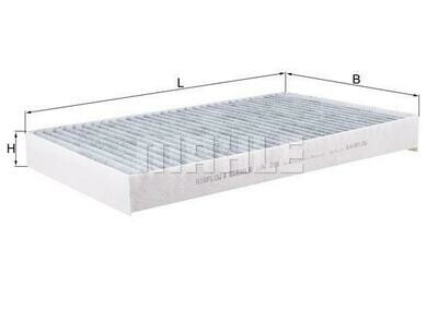 MAHLE กรองแอร์ แบบคาร์บอน สำหรับ W164 M-KLASS, W251 R-KLAZZ  ในเซ็ทมี 2 ชิ้น