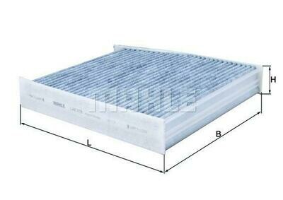 MAHLE กรองแอร์ แบบคาร์บอน สำหรับ W176 W246 C117 X156