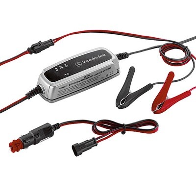 เครื่องชาร์ตแบตเตอรี่ สำหรับ เมอร์เซเดสเบนส์ตรงรุ่น BATTERY CHARGING STATION WITH TRICKLE CHARGE 12V ECE GENUINE MERCEDES-BENZ