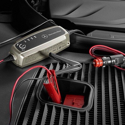 เครื่องชาร์ตแบตเตอรี่ สำหรับ เมอร์เซเดสเบนส์ตรงรุ่น BATTERY CHARGING STATION WITH TRICKLE CHARGE 12V ECE GENUINE MERCEDES-BENZ
