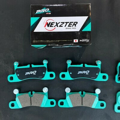 ผ้าเบรกหลัง NEXZTER สำหรับ PORSCHE CAYENNE 958 ปั้มBREMBO 19z 4port