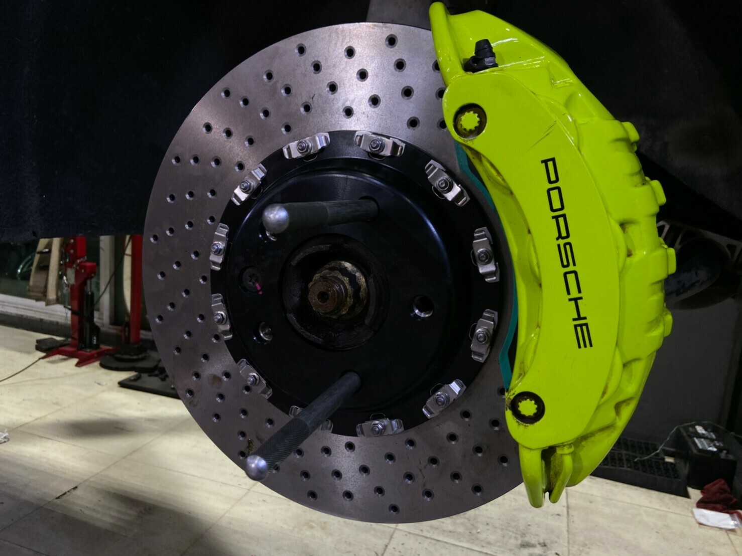 ชุดจานเบรก2ชิ้น FLOATING DISC พร้อมAdaptorขาต่อจานUpSize