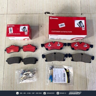 BREMBOผ้าเบรกหน้าหลังสำหรับMercedesBenz ML W166