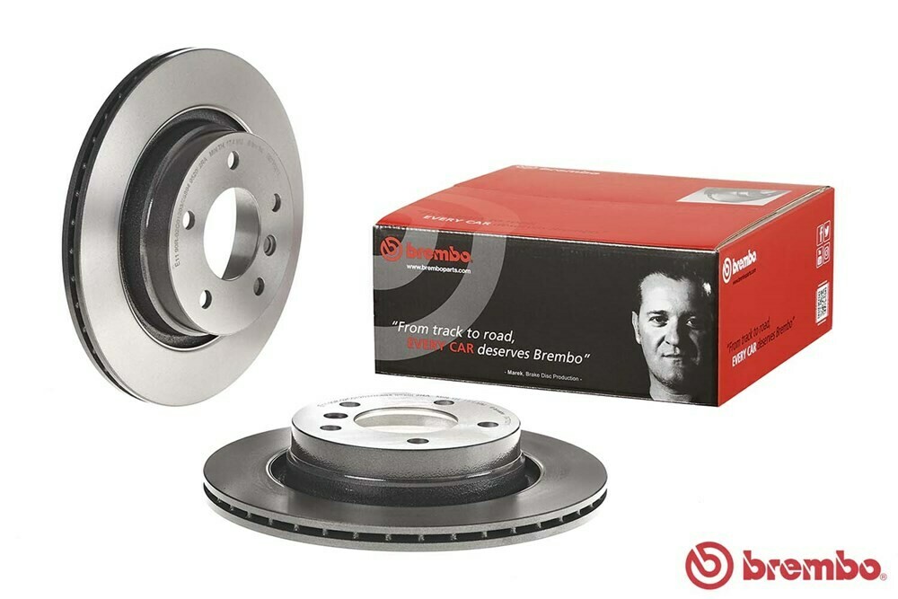 Brembo จานเบรกหลังสำหรับ  BMW   series 3 E46 318i 320i