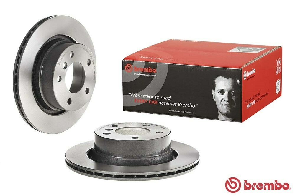 Brembo จานเบรกหลังสำหรับ  BMW   E85 Z4 3.0