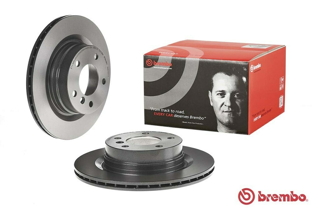 Brembo จานเบรกหลังสำหรับ  BMW  series  3 E90 320i 325i E87 F30, ซรส 4 F32