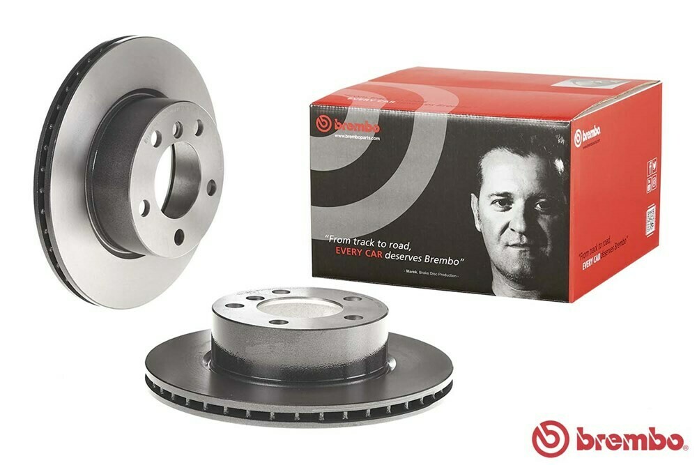 Brembo จานเบรกหน้าสำหรับ  BMW series1 F20 F21 F22 116i 118i