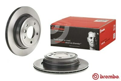Brembo จานเบรกหลังสำหรับ  BMW  series  3 E90 320d 320si 320xd E93