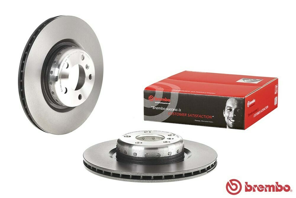 Brembo จานเบรกหลังสำหรับ  BMW  series3 F30,series 4 F32,series 1 F20 F21