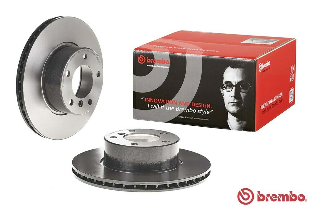 Brembo จานเบรกหน้าสำหรับ  BMW  series5 E39 520i 525i