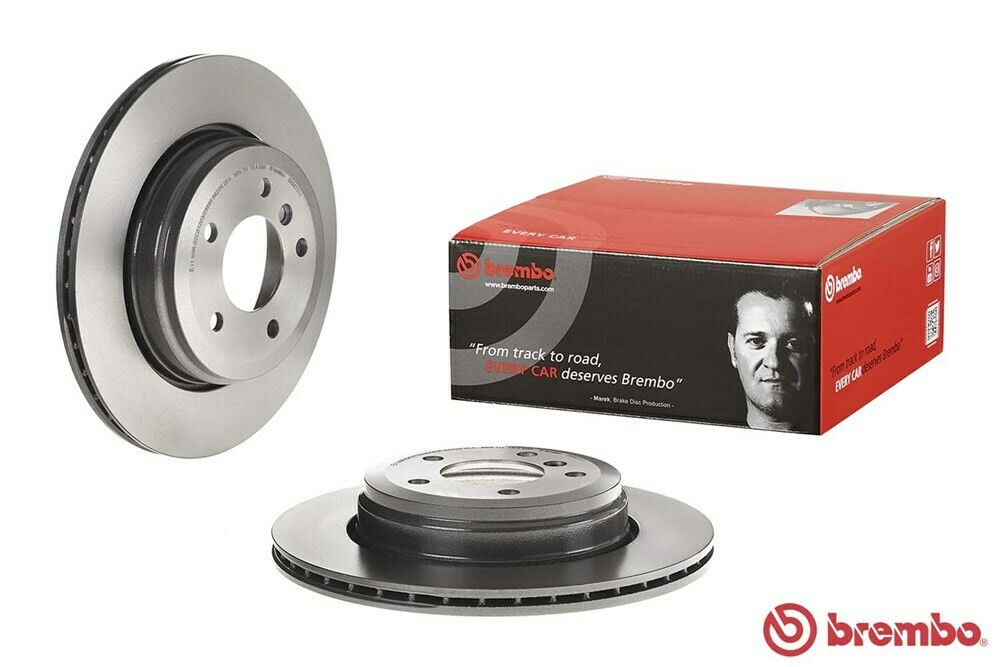 Brembo จานเบรกหลังสำหรับ  BMW  series 5 E60 E61 series 6 E63