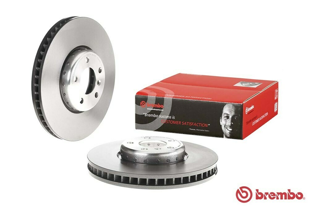 Brembo จานเบรกหน้าสำหรับ  BMW  series 7 F01-04, series  5 F10 F11 Left