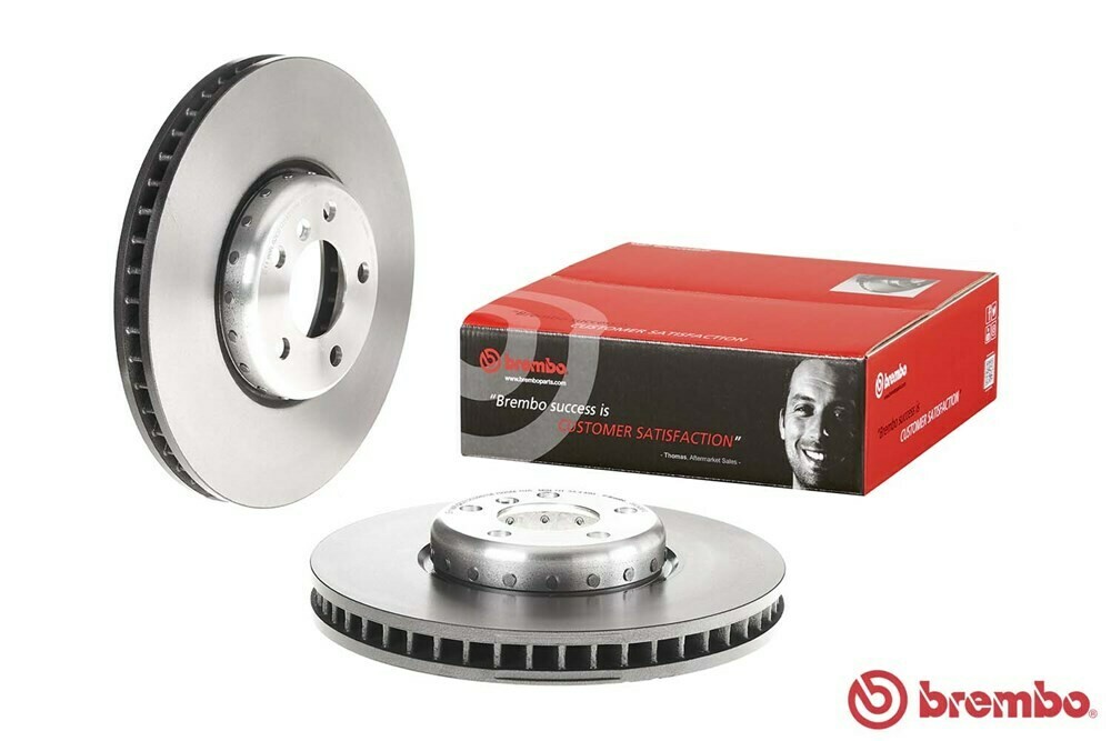 Brembo จานเบรกหลังสำหรับ  BMW  series 7 F01-04, series  5 F10 F11 Left