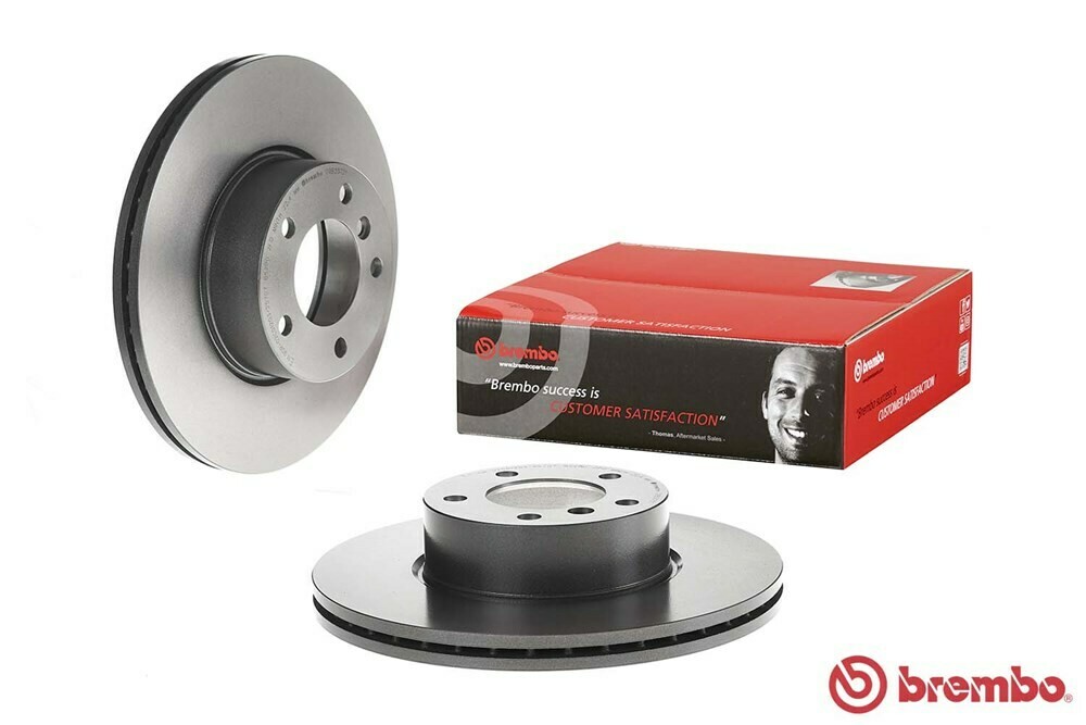 Brembo จานเบรกหน้าสำหรับ  BMW  X1 E84