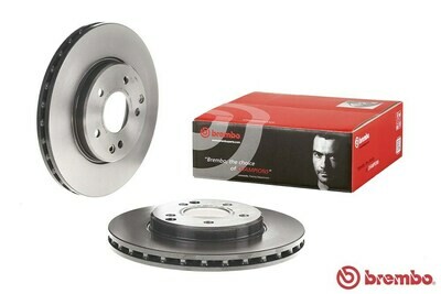 Brembo จานเบรกหน้าสำหรับ BENZ W203 C180-230, C209 CLK Brembo จานเบรกหน้าสำหรับ BENZ W203 C180-230, C209 CLK