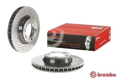 จานเบรกหน้า BREMBO สำหรับ PORSCHE  911 (996/997) 3.6 3.8 S 4S 03-05 F