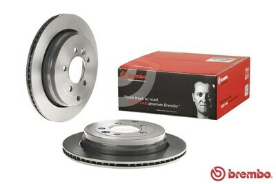 BREMBO จานเบรกหลัง  สำหรับ LAND ROVER Discovery III 2.7 ปี05   [2ชิ้น ซ้าย-ขวา]