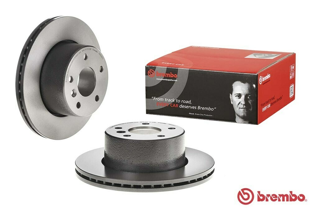 BREMBO จานเบรกหน้า  สำหรับ LAND ROVER Discovery II ปี99    [2ชิ้น ซ้าย-ขวา]