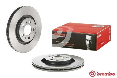 BREMBO จานเบรกหน้า  สำหรับ AUDI A3 ปี96, VW Beetle ปี98  [2ชิ้น ซ้าย-ขวา]