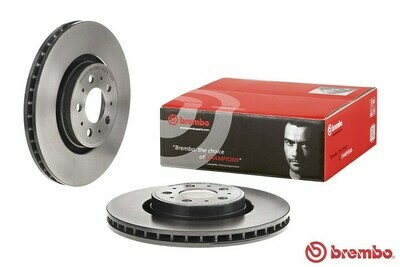 BREMBO จานเบรกหน้า  สำหรับ VOLVO S60 S80 XC70 17นิ้ว   [2ชิ้น ซ้าย-ขวา]