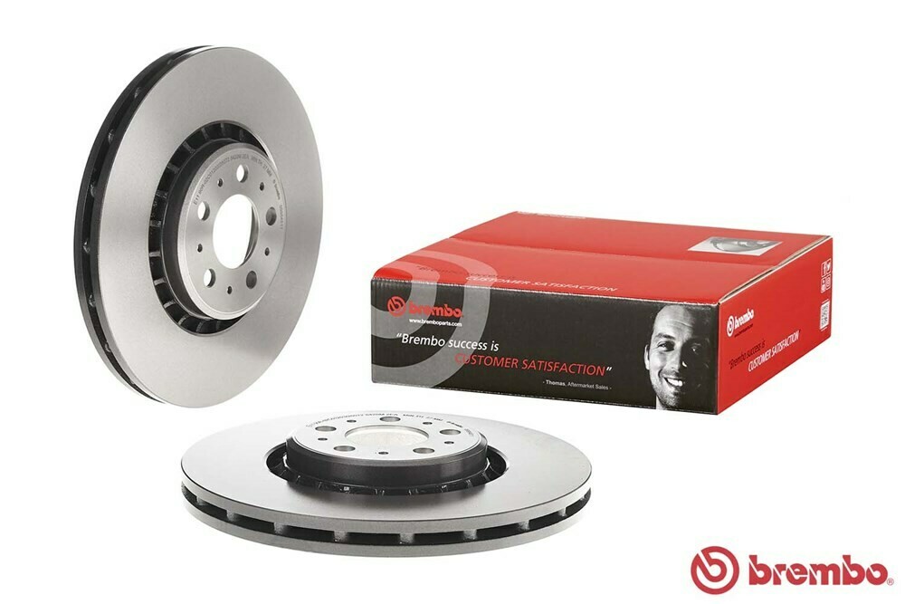 BREMBO จานเบรกหน้า  สำหรับ VOLVO XC90   [2ชิ้น ซ้าย-ขวา]