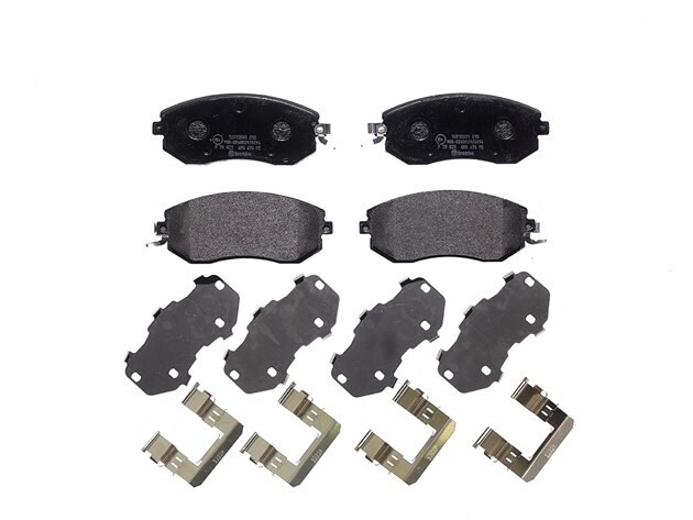 BREMBO ผ้าเบรกหน้า สำหรับ SUBARU XV,New XVปี16,Forester SJ, Legacy BR, เลือกรุ่นผ้าเบรก: BLACK SHIM PADS ( Low Metallic ) ผ้าเบรก โลว์เมทัลลิก