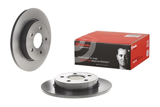BREMBO จานเบรกหลัง  สำหรับ FORD Focus ปี06 [2ชิ้น ซ้าย-ขวา]