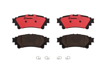 BREMBO ผ้าเบรกหลัง TOYOTA RX ปี08-15, Sienta 1.5, Fortuner ปี18