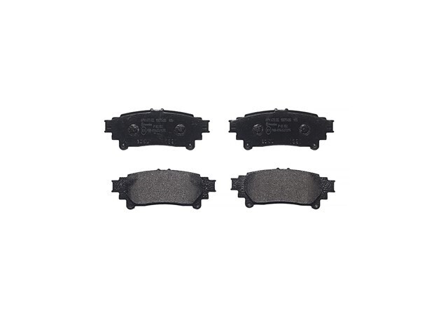 BREMBO ผ้าเบรกหลัง TOYOTA RX ปี08-15, Sienta 1.5, Fortuner ปี18, เลือกรุ่นผ้าเบรก: BLACK SHIM PADS ( Low Metallic ) ผ้าเบรก โลว์เมทัลลิก