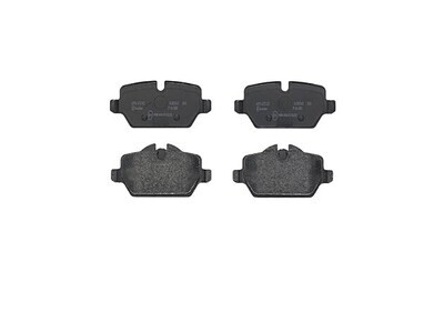 BREMBO ผ้าเบรกหลัง สำหรับ MINI R60 Countryman, R61, เลือกรุ่นผ้าเบรก: BLACK SHIM PADS ( Low Metallic ) ผ้าเบรก โลว์เมทัลลิก