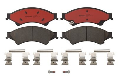 BREMBO ผ้าเบรกหน้า MAZDA BT50 Pro, Ranger T6